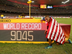 Eaton breaks decathlon world record