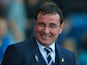 Gary Bowyer the manager of Blackburn Rovers looks on prior to the Sky Bet Championship match between Blackburn Rovers and Bolton Wanderers at Ewood park on August 28, 2015