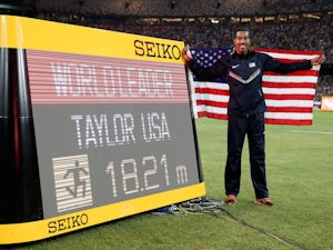 Taylor dazzles to win triple jump gold