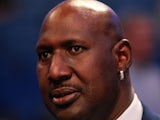 NBA legend Darryl Dawkins looks on during the 2012 NBA All-Star Game at the Amway Center on February 26, 2012