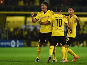 Dortmund put seven past Paderborn