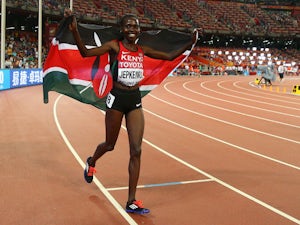 Kenya's Jepkemoi secures steeplechase title