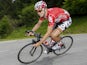Kris Boeckmans of Belgium and Team Lotto in action during the seventh stage of the Criterium du Dauphine on June 14, 2014