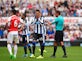 Half-Time Report: Ten-man Newcastle United holding Arsenal