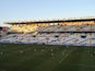 General view as players warm up at at Teresa Rivero stadium before the La Liga match between Rayo Vallecano de Madrid and Granada CF on December 14, 2013