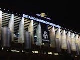 A general view prior to the UEFA Champions League Group B match between Real Madrid CF and Liverpool FC at Estadio Santiago Bernabeu on November 4, 201