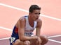 Britain's Tom Farrell reacts after competing in the men's 5000 metres athletics event at the 2015 IAAF World Championships at the 'Bird's Nest' National Stadium in Beijing on August 26, 2015