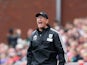 Tony Pulis manager of West Bromwich Albion looks on during the Barclays Premier League match between Stoke City and West Bromwich Albion at Britannia Stadium on August 29, 2015
