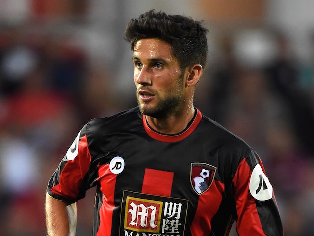 Andrew Surman of Bournemouth in action during a Pre Season Friendly between AFC Bournemouth and Cardiff City at Vitality Stadium on July 31, 2015 in Bournemouth, England. 
