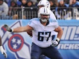 Andy Levitre #67 of the Tennessee Titans plays against the New York Giants at LP Field on December 7, 2014