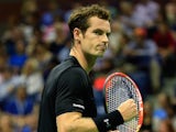Andy Murray of Great Britain reacts against Nick Kyrgios of Australia during their Men's Singles First Round match on day two of the 2015 U.S. Open at the USTA Billie Jean King National Tennis Center on September 1, 2015 in New York City. (Photo by Chris 