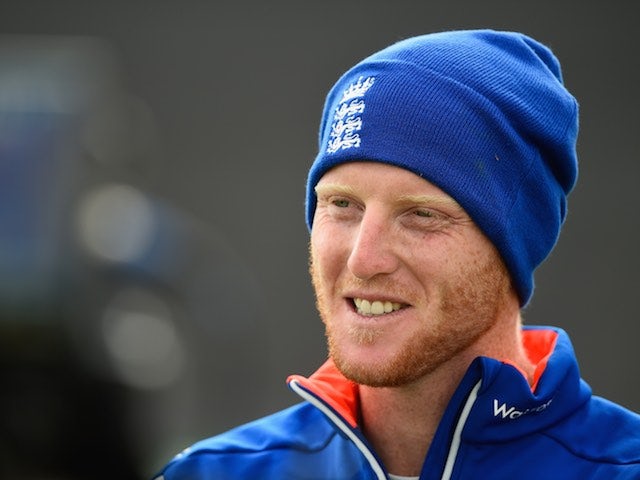 Ben Stokes in action during an England nets session on September 2, 2015