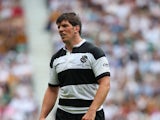 Donncha O'Callaghan of the Barbarians looks on during the Rugby Union International Match between England and The Barbarians at Twickenham Stadium on June 1, 2014