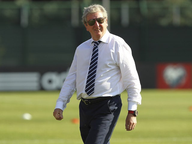 England coach Roy Hodgson looks on before the UEFA EURO 2016 Qualifier between San Marino and England at Stadio Olimpico on September 5, 2015