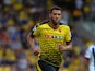 Etienne Capoue of Watford during the Barclays Premier League match between Watford and West Bromwich Albion at Vicarage Road on August 15, 2015