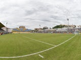 General view of Stadio Matusa before the Serie B match between Frosinone Cacio and FC Crotone at Stadio Matusa on May 16, 2015