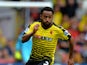 Ikechi Anya of Watford during the Barclays Premier League match between Watford and West Bromwich Albion at Vicarage Road on August 15, 2015