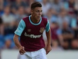 Sam Westley of West Ham United in action during the pre season friendly match between Colchester and West Ham United at Weston Homes Community Stadium on July 21, 2015 in Colchester, England. (Photo by Jamie McDonald/Getty Images)
