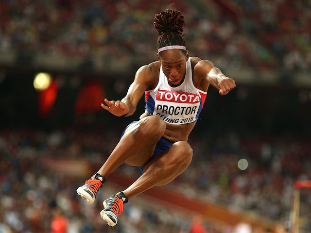 Shara Proctor of Great Britain competes in the Women's Long Jump final during day seven of the 15th IAAF World Athletics Championships Beijing 2015 at Beijing National Stadium on August 28, 2015