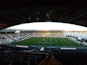 General View of the stadium prior to the Serie A match between Udinese Calcio and US Citta di Palermo at Stadio Friuli on August 30, 2015