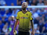 Valon Behrami of Watford during the Barclays Premier League match between Everton and Watford at Goodison Park on August 8, 2015