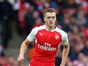 Calum Chambers returns to Arsenal training