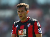 Charlie Daniels of AFC Bournemouth during the Barclays Premier League match between Bournemouth and Aston Villa at the Vitality Stadium on August 8, 2015