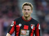 Eunan O'Kane of Bournemouth in action during a Pre Season Friendly between AFC Bournemouth and Cardiff City at Vitality Stadium on July 31, 2015