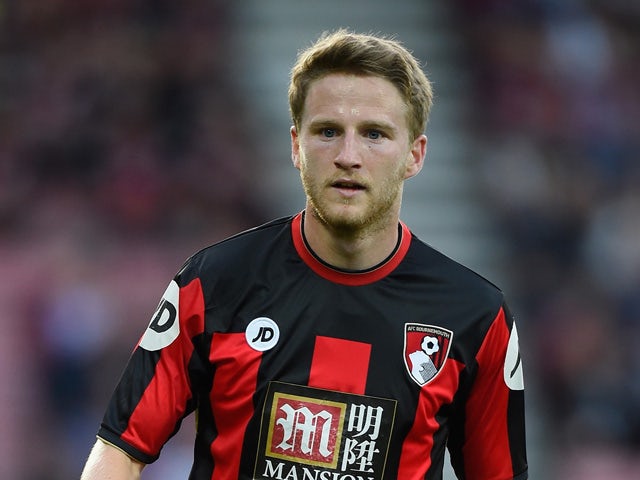 Eunan O'Kane of Bournemouth in action during a Pre Season Friendly between AFC Bournemouth and Cardiff City at Vitality Stadium on July 31, 2015