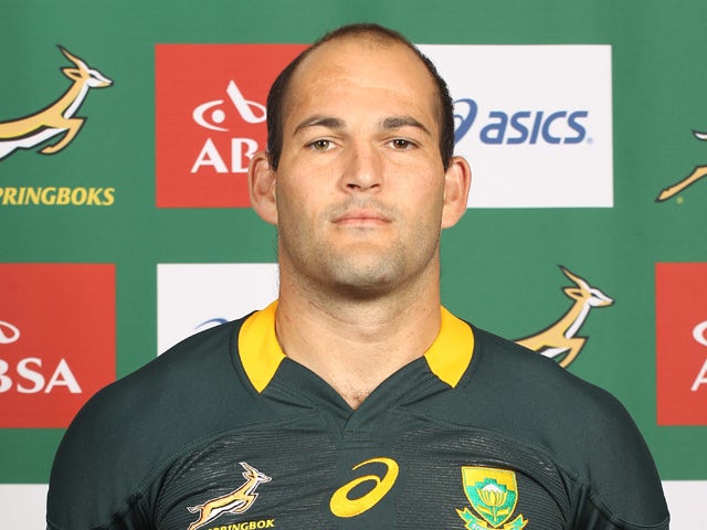 Fourie du Preez poses for a photo during the South African national rugby team photocall session on May 31, 2014