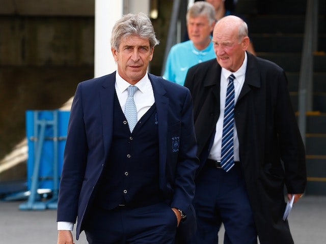 Manuel Pellegrini rocks up to Selhurst Park for Man City's game with Crystal Palace on September 12, 2015