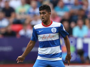 Massimo Luongo of Queens Park Rangers in action during the Sky Bet Championship match between Charlton Athletic v Queens Park Rangers at The Valley on August 8, 2015 in London, England