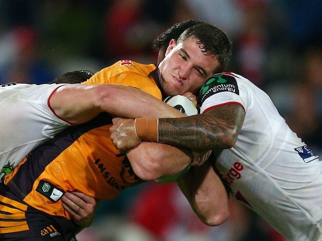 Mitchell Dodds in action for the Brisbane Broncos on September 3, 2015