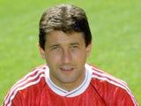 1990/91: Portrait of Ralph Milne of Manchester United.