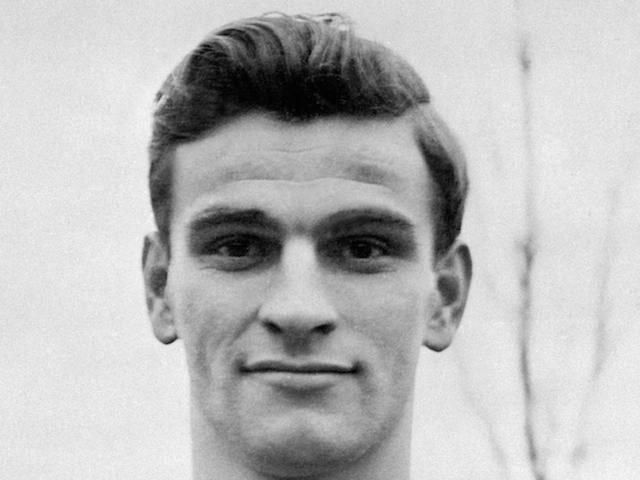 Portrait taken 27 October 1956 of forward Sandor Kocsis who played for Hungary's national soccer team. Kocsis and his teammates reached the World Cup final losing to Germany (2-3) 04 July 1954 in Bern (Switzerland). Kocsis finished the tournment with a re