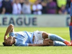 Half-Time Report: Aguero injured as Palace hold Man City