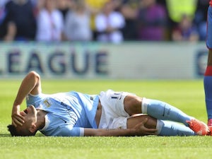 Aguero injured as Palace hold Man City