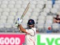 Ashwell Prince of Lancashire bats during day two of the LV County Championship Division Two match between Lancashire and Surrey at Emirates Old Trafford on September 15, 2015