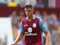 Ciaran Clark of Aston Villa in action during the Barclays Premier League match between Aston Villa and Sunderland at Villa Park on August 29, 2015
