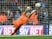 Daniel Bentley of Southend saves the final penalty in the shoot out to win the Sky Bet League Two Playoff Final match between Southend United and Wycombe Wanderers at Wembley Stadium on May 23, 2015 in London, England. 