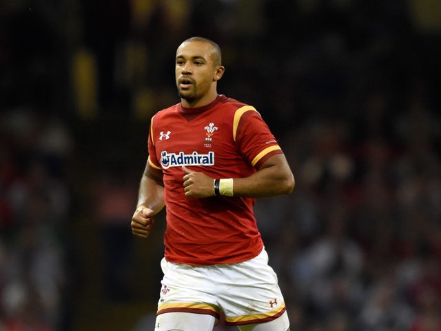 Wales player Eli Walker in action during the Rugby World Cup warm up match between Wales and Ireland at Millennium Stadium on August 8, 2015