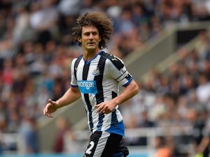 Fabricio Coloccini of Newcastle United in action during the Barclays Premier League match between Newcastle United and Southampton at St James Park on August 9, 2015 in Newcastle, England. 