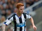 Jack Colback of Newcastle United in action during the Barclays Premier League match between Newcastle United and Southampton at St James Park on August 9, 2015 in Newcastle, England. 