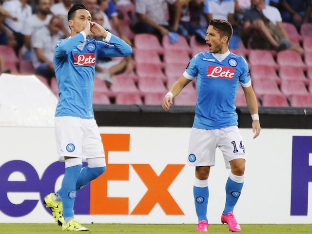 Europa League roundup: Napoli hit five