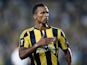 Fenerbahce's Luis Nani celebrates after scoring a goal during the Europa League football match between Fenerbahce and Molde on September 17, 2015 at the Ulker Fenerbahce Sukru saracoglu stadium in istanbul. 