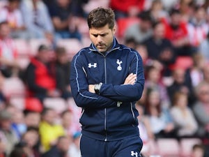 Spurs boss Mauricio Pochettino during the game with Sunderland on September 13, 2015