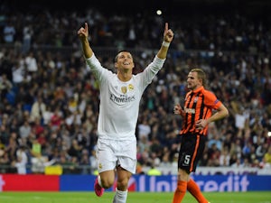 Ronaldo treble leads Real past Shakhtar