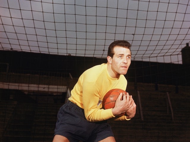 Ron Springett pictured on January 1, 1960