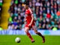 Ryan Jack of Aberdeen during the Scottish Premiership match between Celtic and Aberdeen at Celtic Park Stadium on March 1, 2015
