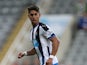 Ayoze Perez of Newcastle United in action during the Capital One Cup Second Round between Newcastle United and Northampton Town at St James' Park on August 25, 2015